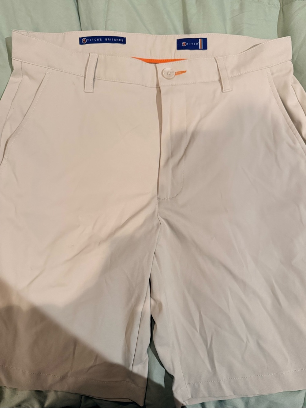Stitch's Britches Men's Golf  Shorts - Tan